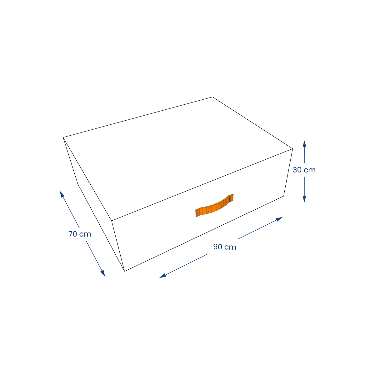 dimension pouf petit bloc