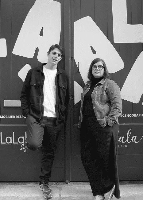 Adeline et Clément les fondateurs de LaLaLa Signature